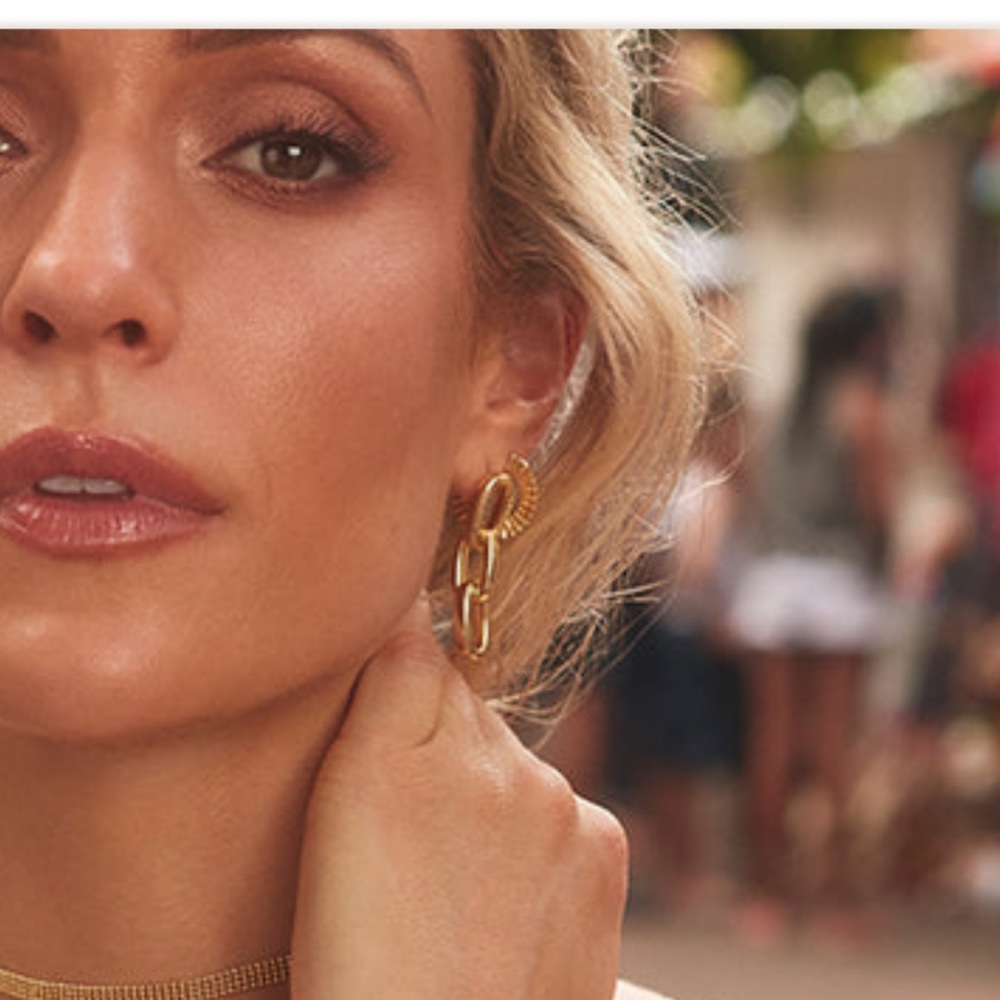 Uncommon James Gold Link Earrings